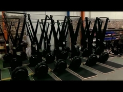 Machine commerciale noire d'exercice de ski d'équipement d'exercice de forme physique