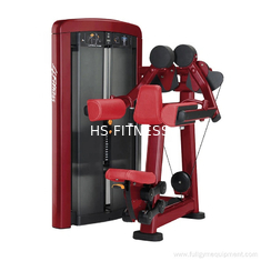 Équipement de gym de couleur rouge machine d'exercice de levage latéral
