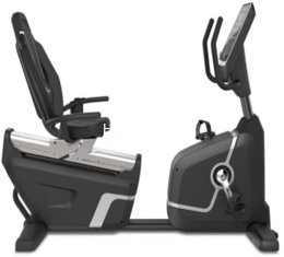 Cardio- coussin de bâti de machine de vélo stationnaire magnétique couché