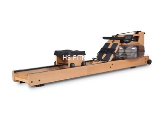 Cardio- machine à ramer commerciale en bois de luxe de rameur de l'eau