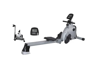 Équipement commercial professionnel de gymnase, cardio- machine à ramer se pliante compacte