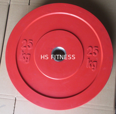 Plats de butoir olympiques de poids de gymnase d'accessoires multicolores de forme physique