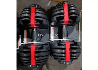 accessoires réglables de séance d'entraînement de gymnase d'haltères du poids 40kg