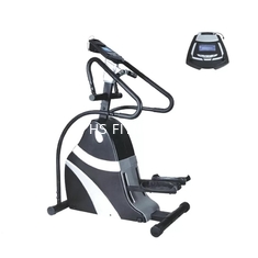 Machine elliptique de pas aérobie de gymnase avec l'audio de MP3 de main courante