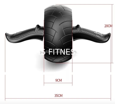Rouleau abdominal de roue de roue de musculation de ménage de vente d'accessoires chauds abdominaux de forme physique