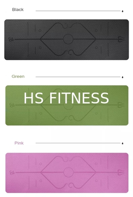 Ménage de bonne qualité écologique des tapis QIDO de yoga/tapis commercial de yoga d'accessoires de forme physique