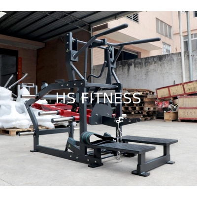 Machine de squat à ceinture chargée avec plaque de résistance au marteau