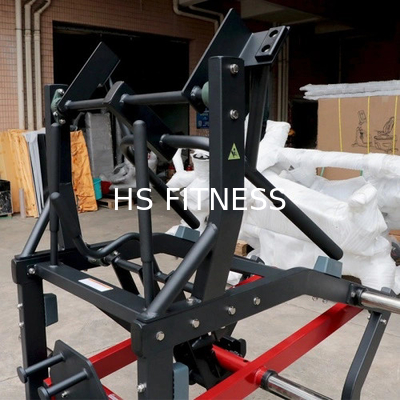Machine de squat à ceinture chargée avec plaque de résistance au marteau