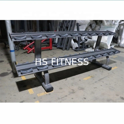 Stockage de poids de gymnase à double couche 10 paires de haltères