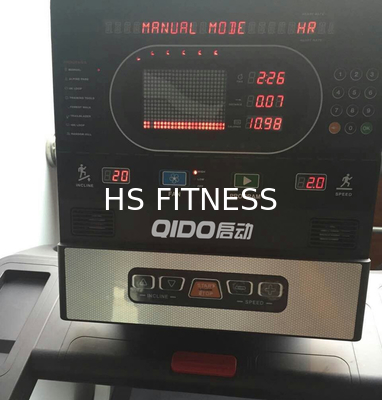 Les sports de gymnase de qualité marchande de clavier de chocolat dirigent le tapis roulant 1 - 20km/H