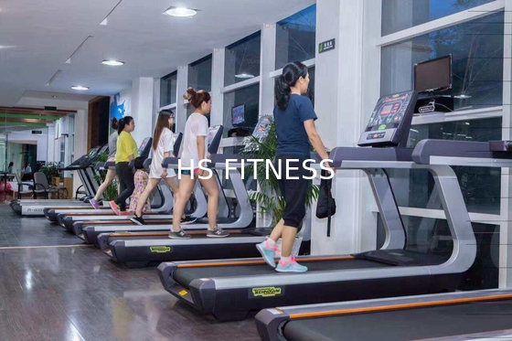 Les sports de gymnase de qualité marchande de clavier de chocolat dirigent le tapis roulant 1 - 20km/H