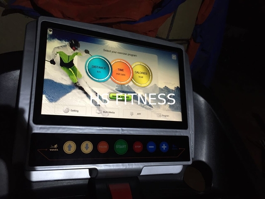Tapis roulant commercial Technogym de gymnase de musculation écran de couleur de TFT de 16,1 pouces