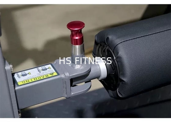 équipement de gymnase de force du marteau 300kg, machine chargée argentée de plat noir