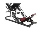 Équipement à double utilisation de gymnase de force de marteau, machine accroupie de presse de jambe d'entaille