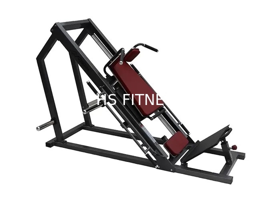 Équipement à double utilisation de gymnase de force de marteau, machine accroupie de presse de jambe d'entaille
