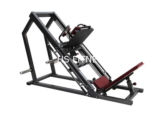 Équipement à double utilisation de gymnase de force de marteau, machine accroupie de presse de jambe d'entaille
