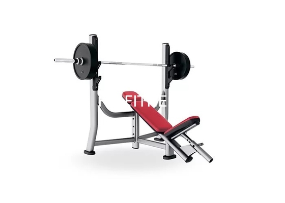 Les sports exercent l'équipement pliable de forme physique de banc à presse de poids de pente de support de gymnase