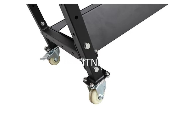 support de gymnase de tube de 100*50mm et medicine-ball de banc trois couches de pistolage électrostatique