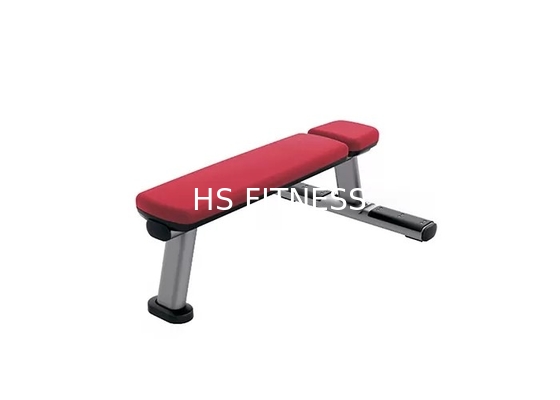 Support en acier de banc de poids Q235, banc plat d'haltère d'haltérophilie