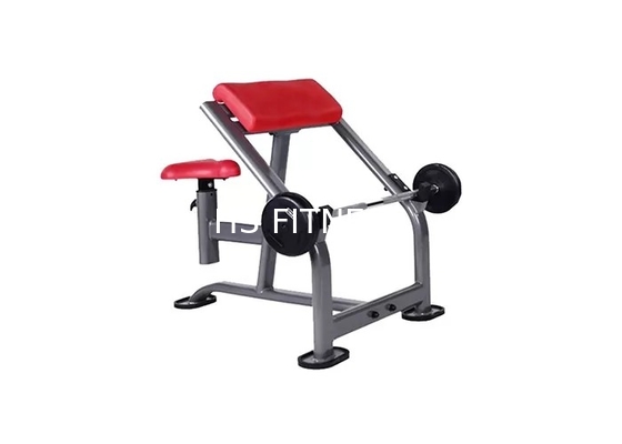 Les sports posés pèsent le support commercial de gymnase de Scott Curl Biceps Workout Bench