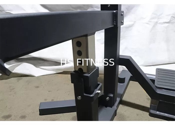 Support accroupi de pente de baisse de poids de banc de gymnase de presse réglable de formation