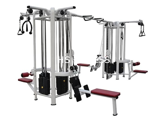 Machine multi de gymnase de station de la forme physique 8 de jungle d'équipement de gymnase de musculation