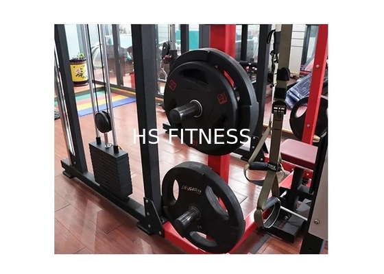 Équipement multi combiné de gymnase de station, machine commerciale de câble de support de puissance