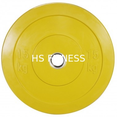 Plats de butoir olympiques de poids de gymnase d'accessoires multicolores de forme physique