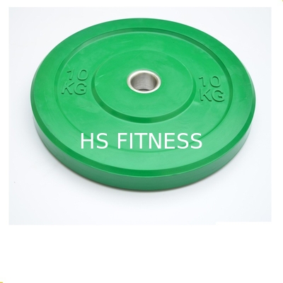 Plats de butoir olympiques de poids de gymnase d'accessoires multicolores de forme physique