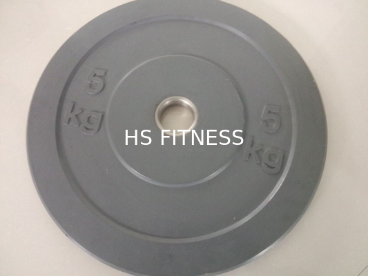 Plats de butoir olympiques de poids de gymnase d'accessoires multicolores de forme physique