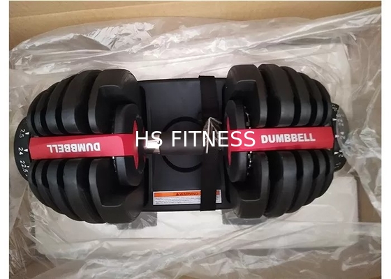 accessoires réglables de séance d'entraînement de gymnase d'haltères du poids 40kg