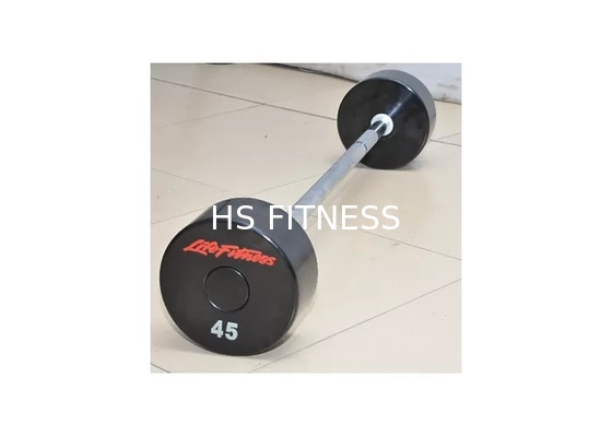 Le fer professionnel Powerlifting d'accessoires d'équipement du gymnase 5KG a fixé l'ensemble de Barbell d'unité centrale