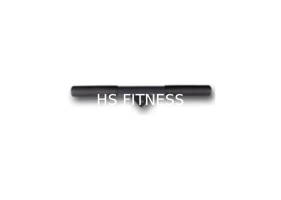Barre droite 530*65mm de Lat d'accessoires de forme physique de club de gymnase dans le noir