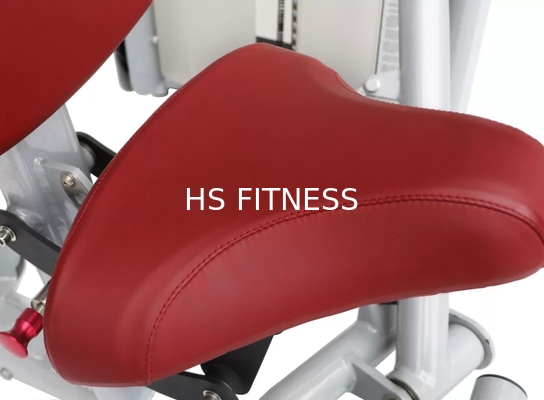 Coussins noirs rouges de machine abdominale résistante de craquement