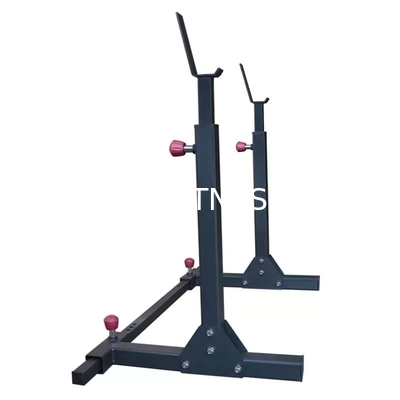 Moitié de support accroupi réglable de puissance d'équipement de gymnase de la forme physique HS d'haltérophilie