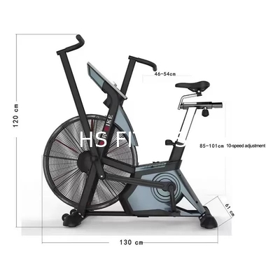Vélo de recyclage d'assaut d'air à l'intérieur des bâtiments d'affichage à cristaux liquides avec la structure à chaînes