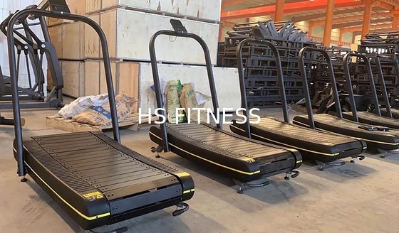 Tapis roulant incurvé pliable d'équipement de gymnase message publicitaire de 25 km/h