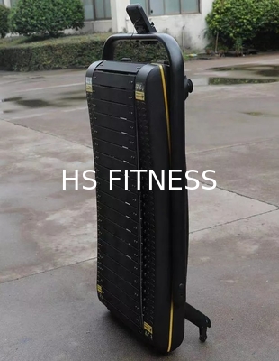 Tapis roulant incurvé pliable d'équipement de gymnase message publicitaire de 25 km/h