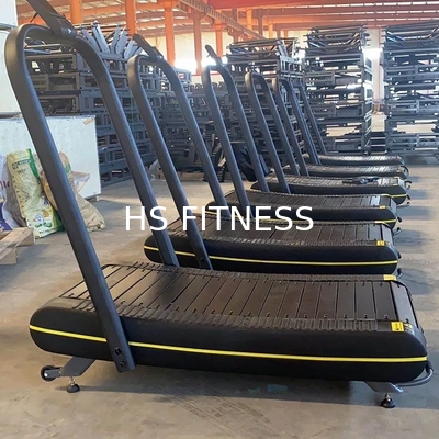 Tapis roulant incurvé pliable d'équipement de gymnase message publicitaire de 25 km/h